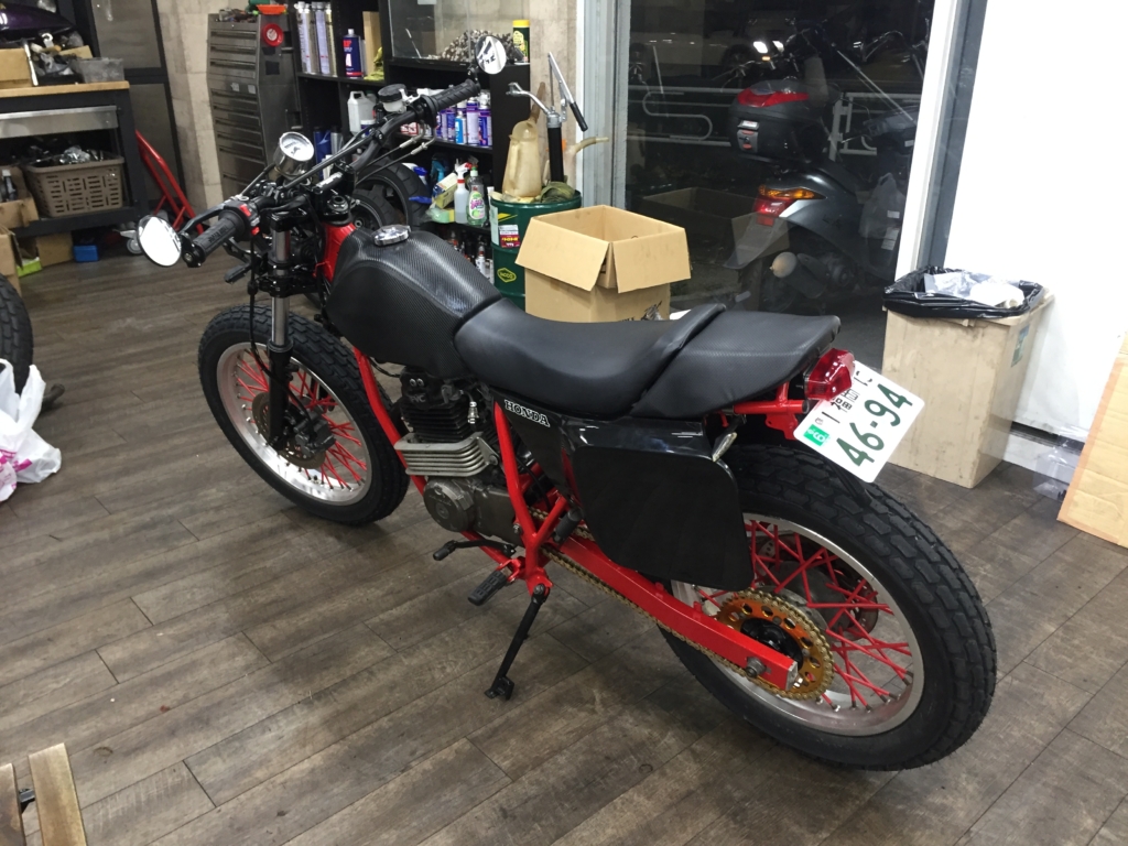 ftr250 カスタム