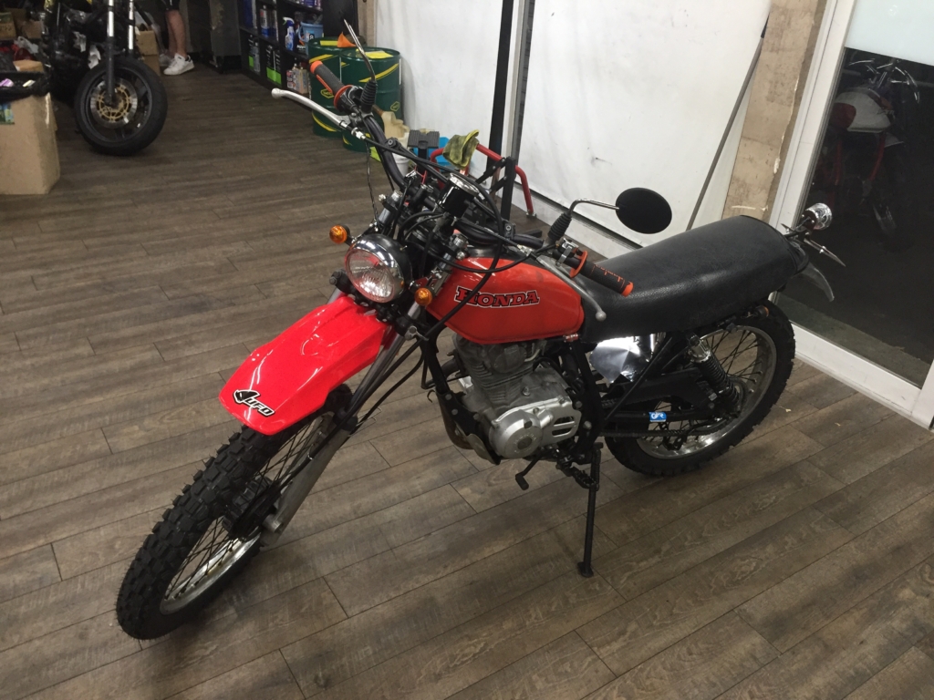 xl125 カスタム